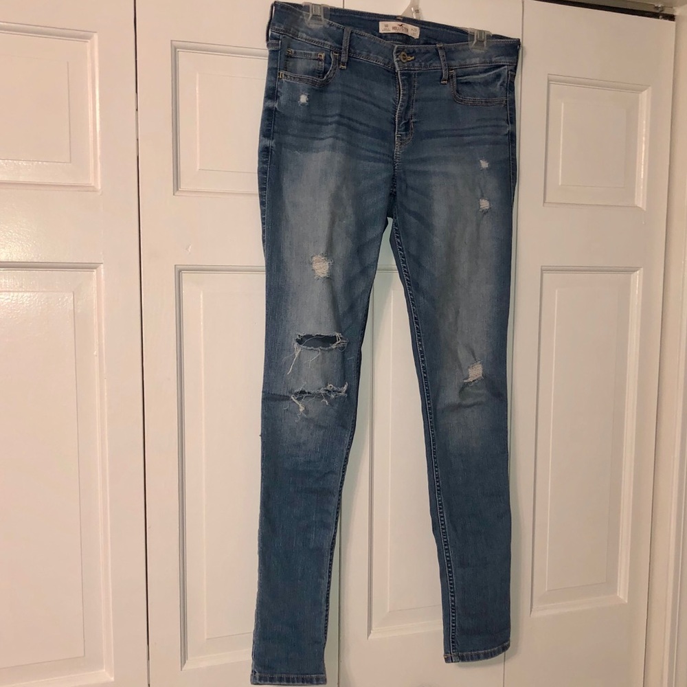 Ripped Skinny Hollister Jeans